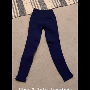 Size 2 lulu leggings